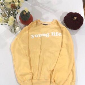 Younglife vintage fleece size small